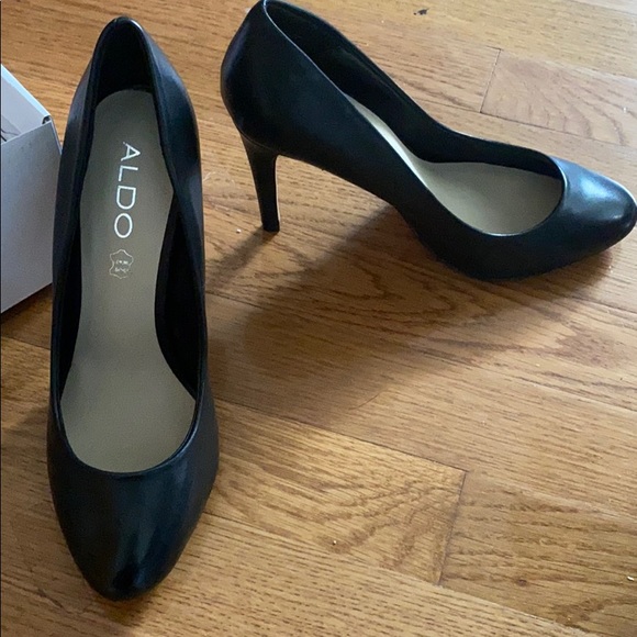 👠Brand New Aldo Sebec leather heels women’s 7 - Picture 2 of 6